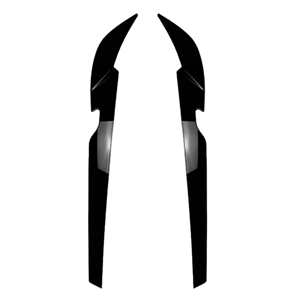 Glossy Black Headlight Eyebrow Covers for BMW 5 Series G30 G31 M5 F90 (21-23)
