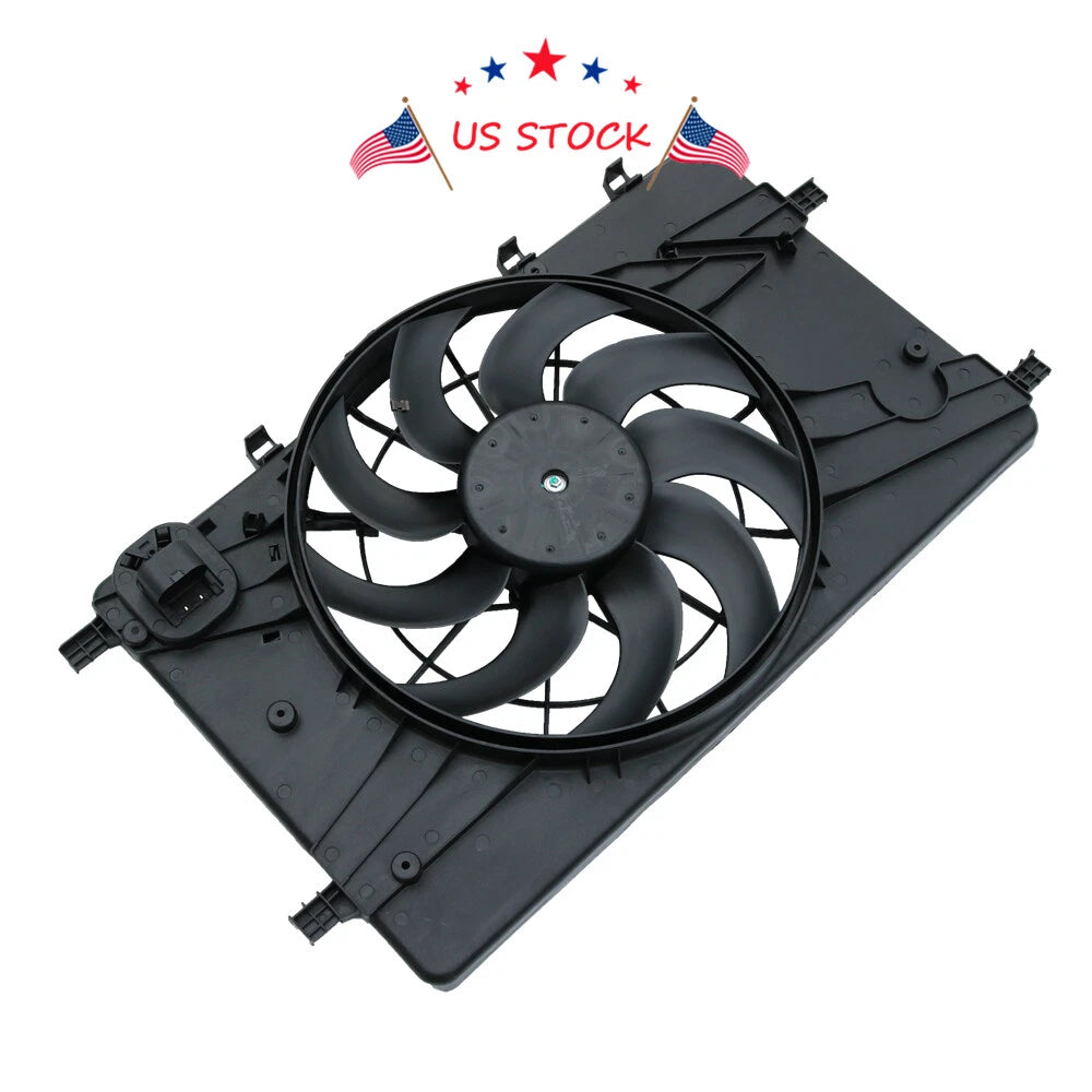 A/C Radiator Condenser Cooling Fan for Chevy Cruze (2011–2016)