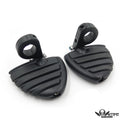 1.25" Wing Foot Peg Mount P Clamps for Suzuki VL125 VL250 VZ1500 C800 C1800RT