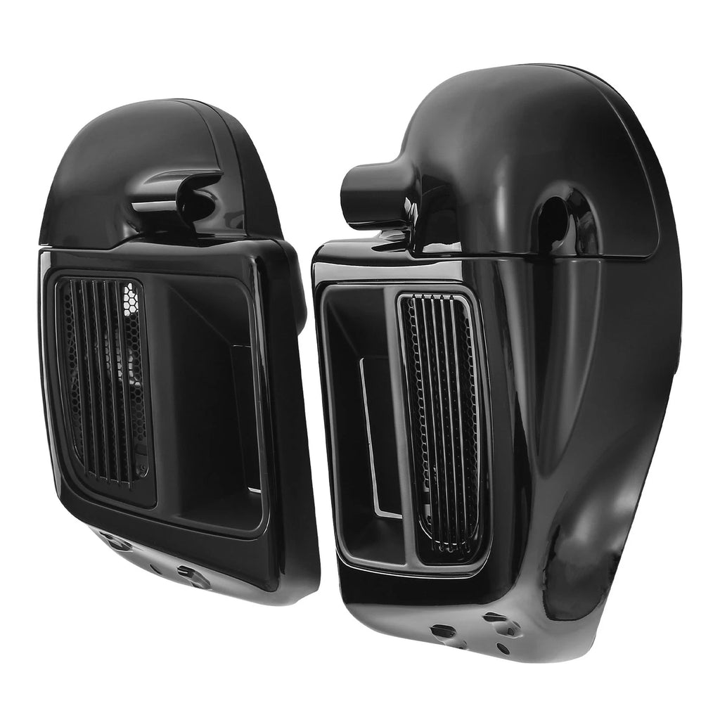 Lower Vented Fairing for Harley Touring Electra Glide (2014–2023) Vivid Black