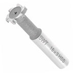 6 Flutes T Slot End Mill Cutting Tool 16mm Diameter HSS (60mm Length)
