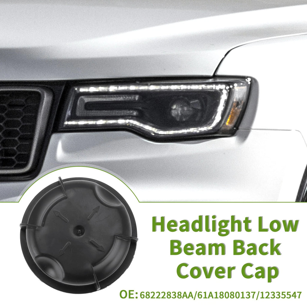 Headlight Dust Cap No. 68222838AA for Jeep Grand Cherokee SRT8 (2014–2021)