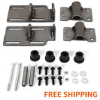 Engine Mount Adapter Swap Kit for C1500 K5 2WD (88–99) LSx LS1 Raw Steel