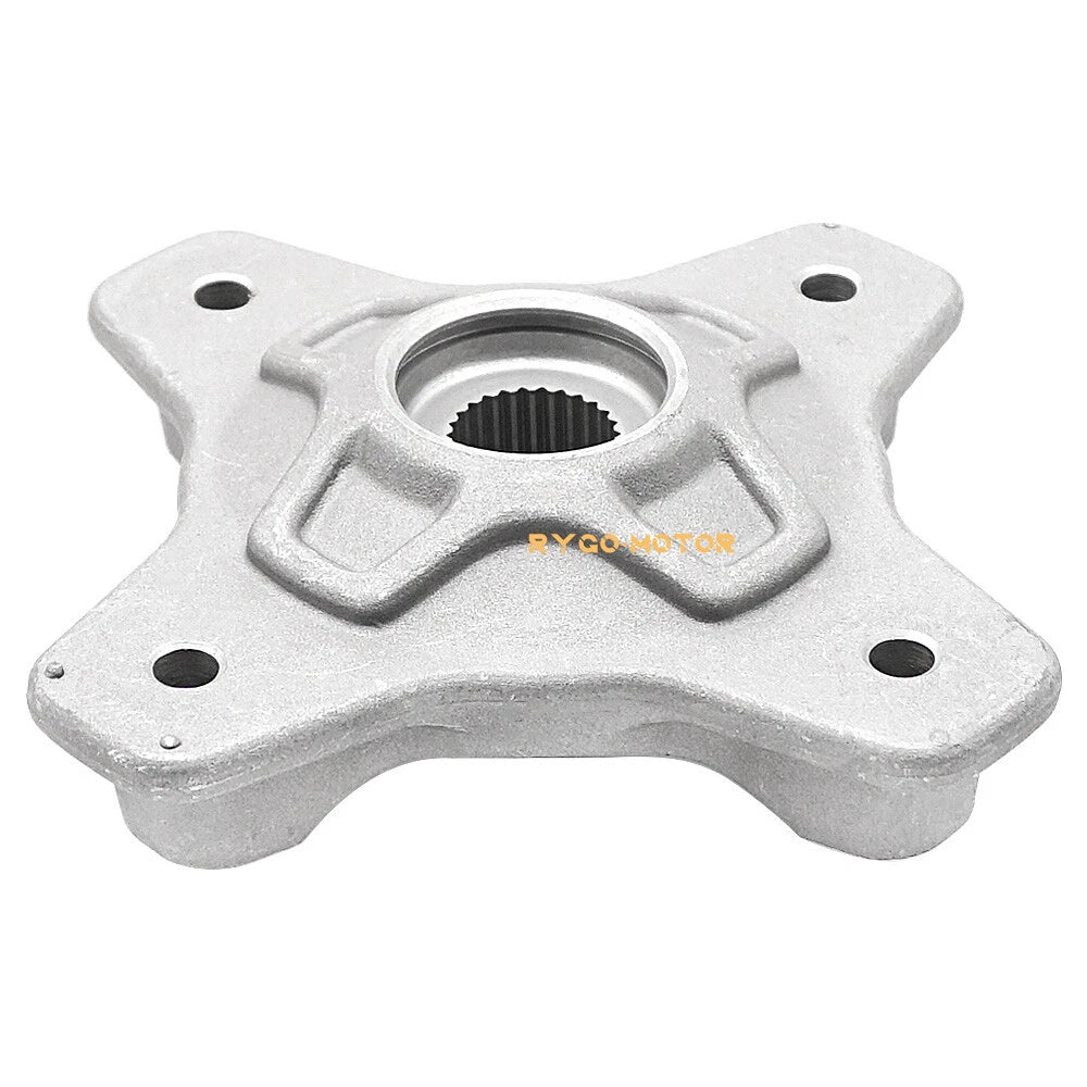 Front Wheel Hub & Brake Rotor w/Studs for Polaris Sportsman 550/850/1000 (2008–2021)