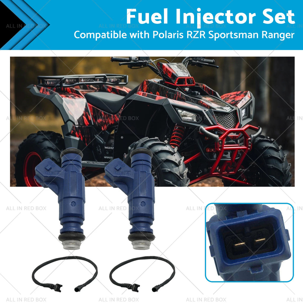 2 Fuel Injectors for Polaris Ranger 700 800 (2005–2014)