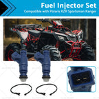 2 Fuel Injectors for Polaris Ranger 700 800 (2005–2014)