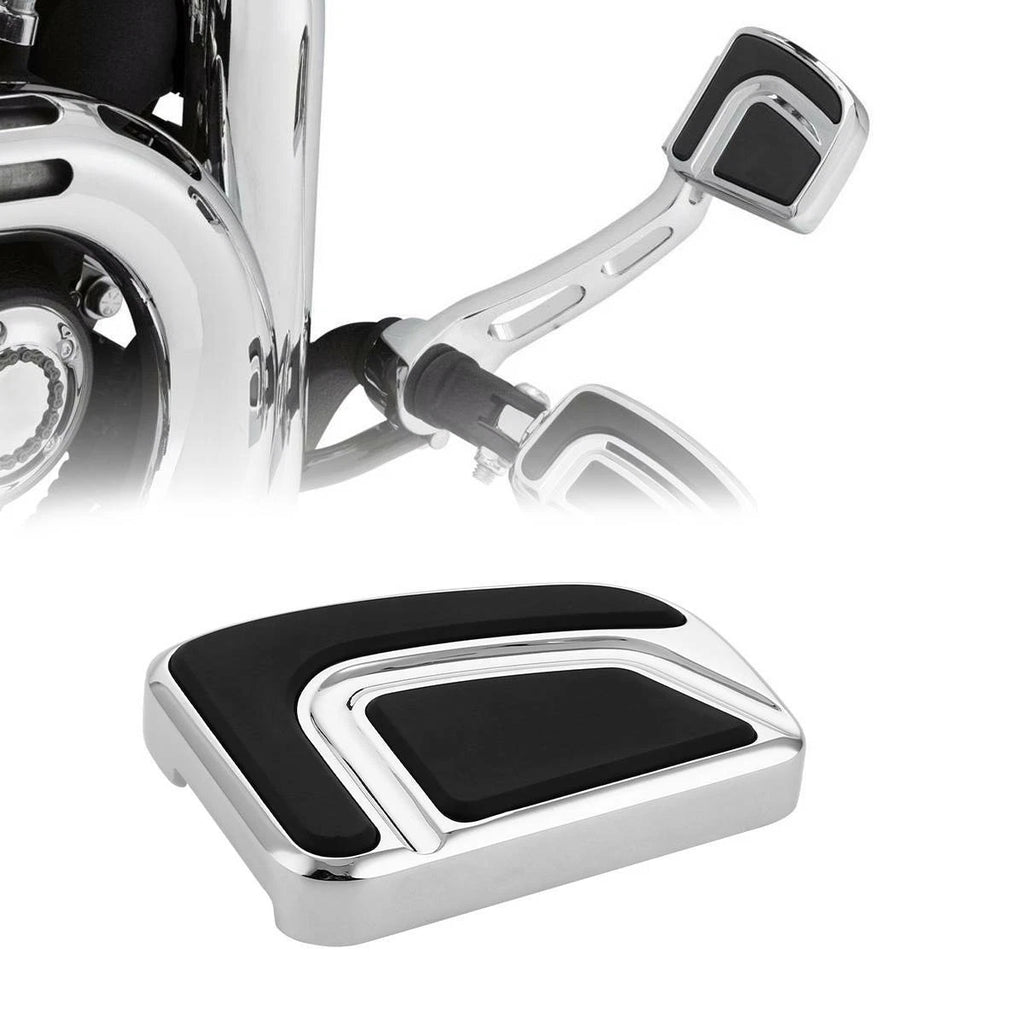 Chrome Large Brake Pedal for Harley Touring Tri Glide Softail (2014–2023)
