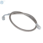4AN 90 Degree Steel Braided Turbo Oil Feed Line for Universal (24")