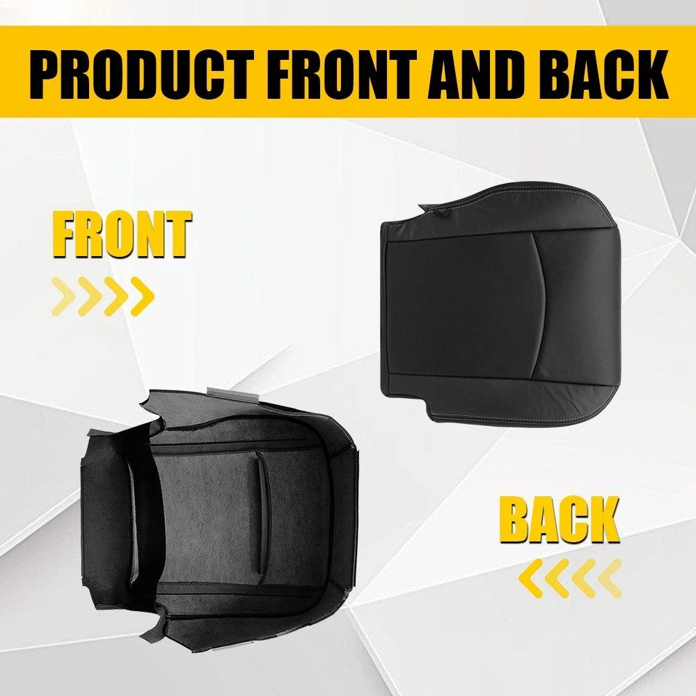 Set of 2 Bottom Seat Covers for Dodge Ram 1500 2500 3500 4500 5500 (2013–2018) EPY