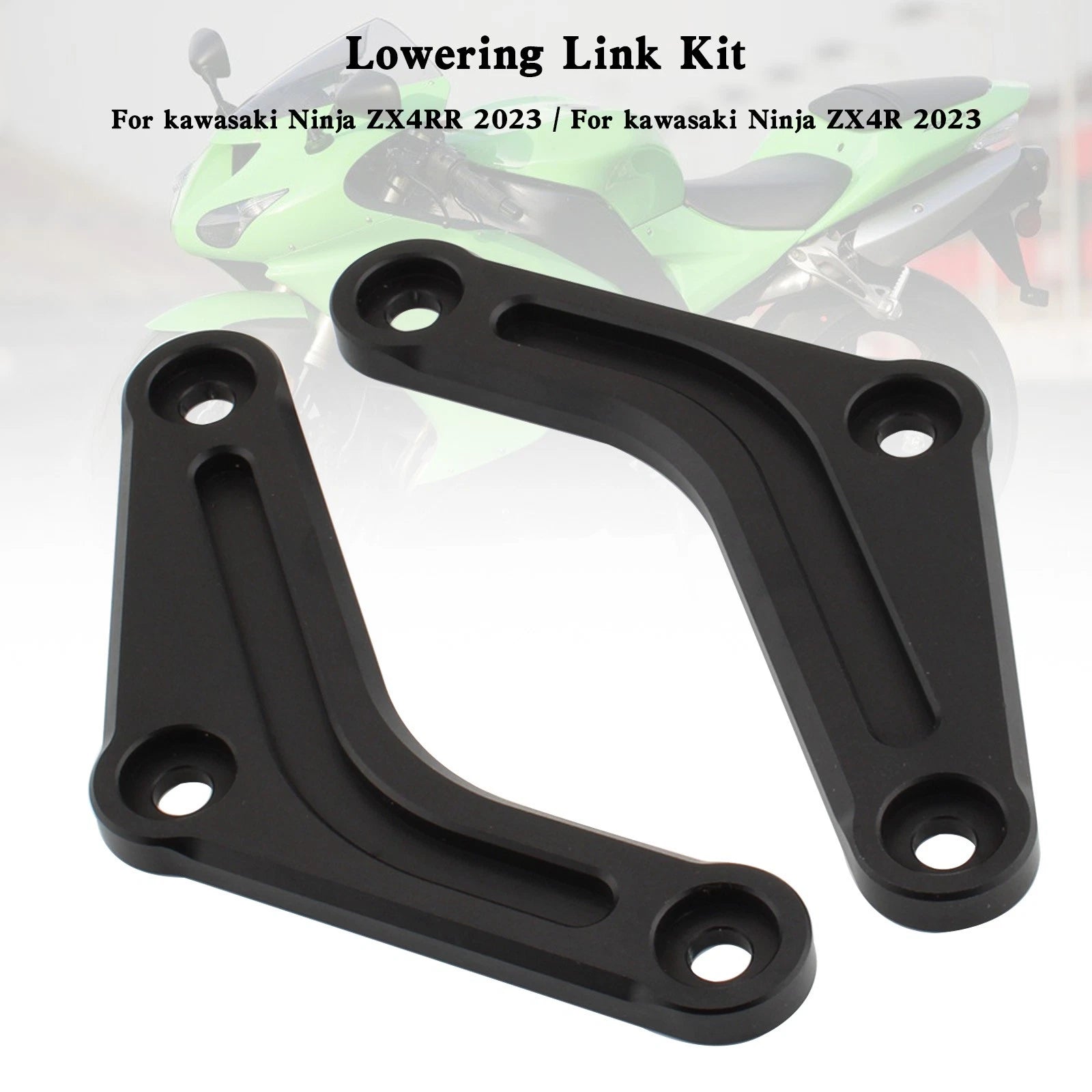 Adjustable Lowering Link Kit for Kawasaki Ninja ZX-4R / ZX4RR (2023–2025)