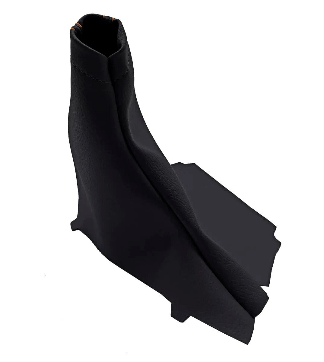 E Brake Boot Cover for Subaru Forester (2009–2013) Orange Stitch PVC Leather