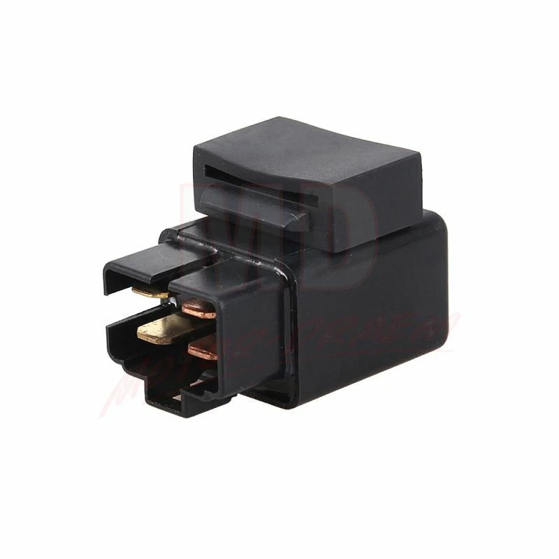 Starter Solenoid Relay for Yamaha Warrior 350 YFM350X (1987–2013) 4 Pins Black