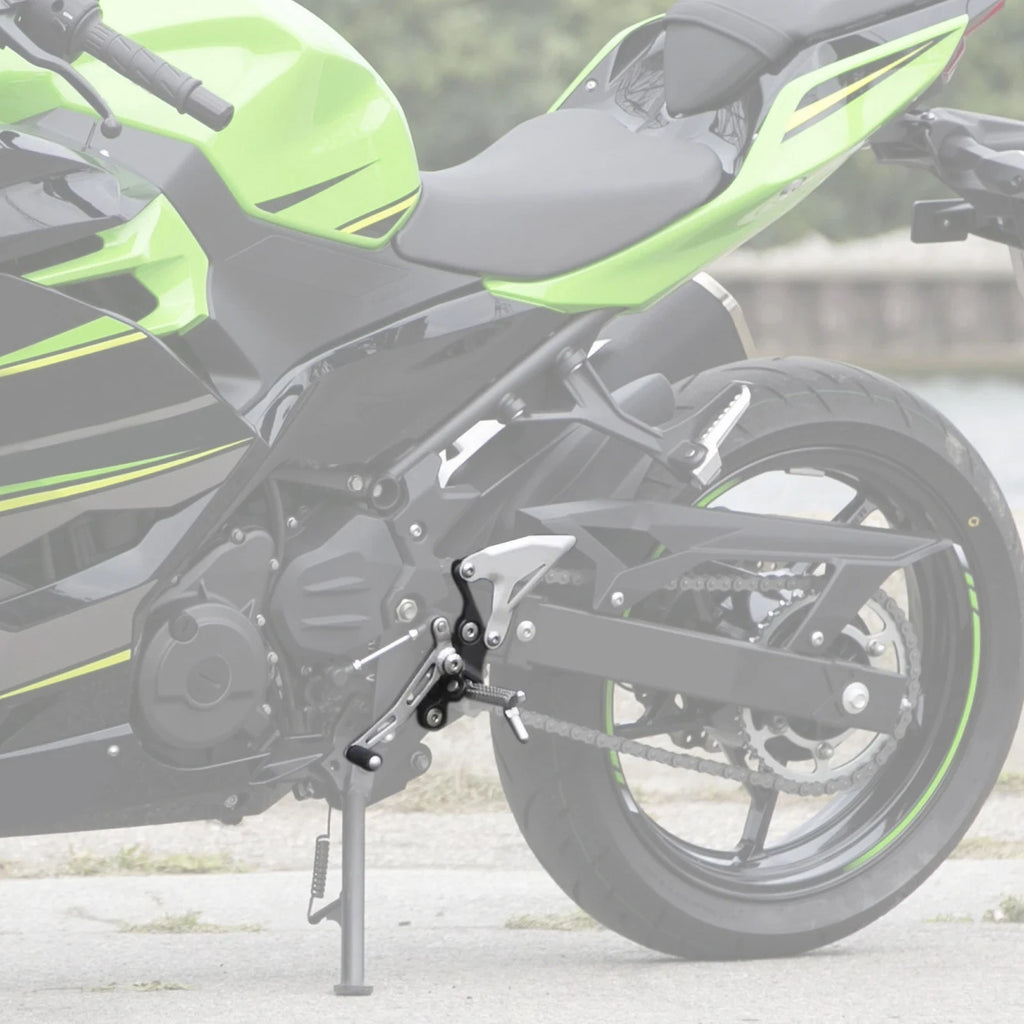Driver Footrest Pegs Bracket for Kawasaki Ninja 400/Z400 (2018–2024)