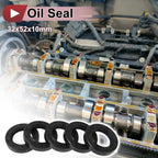 Set of 5 Rotary Shaft Oil Seals 32x52x10mm Nitrile Rubber 672668828618