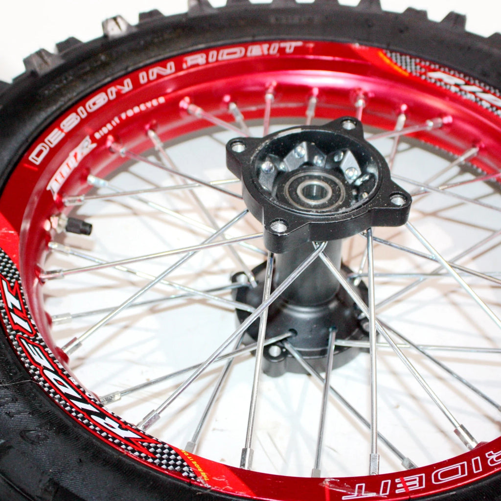 14" Rear Alloy Wheel Rim Tire for PIT PRO Bigfoot (90/100-14)