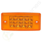 Set of 4 LED Amber Side Marker Turn Signal for Truck Trailer (12V)