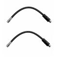 Set of 2 Front Brake Hydraulic Hoses for Audi A4 A4 Quattro S4 (2002–2009)