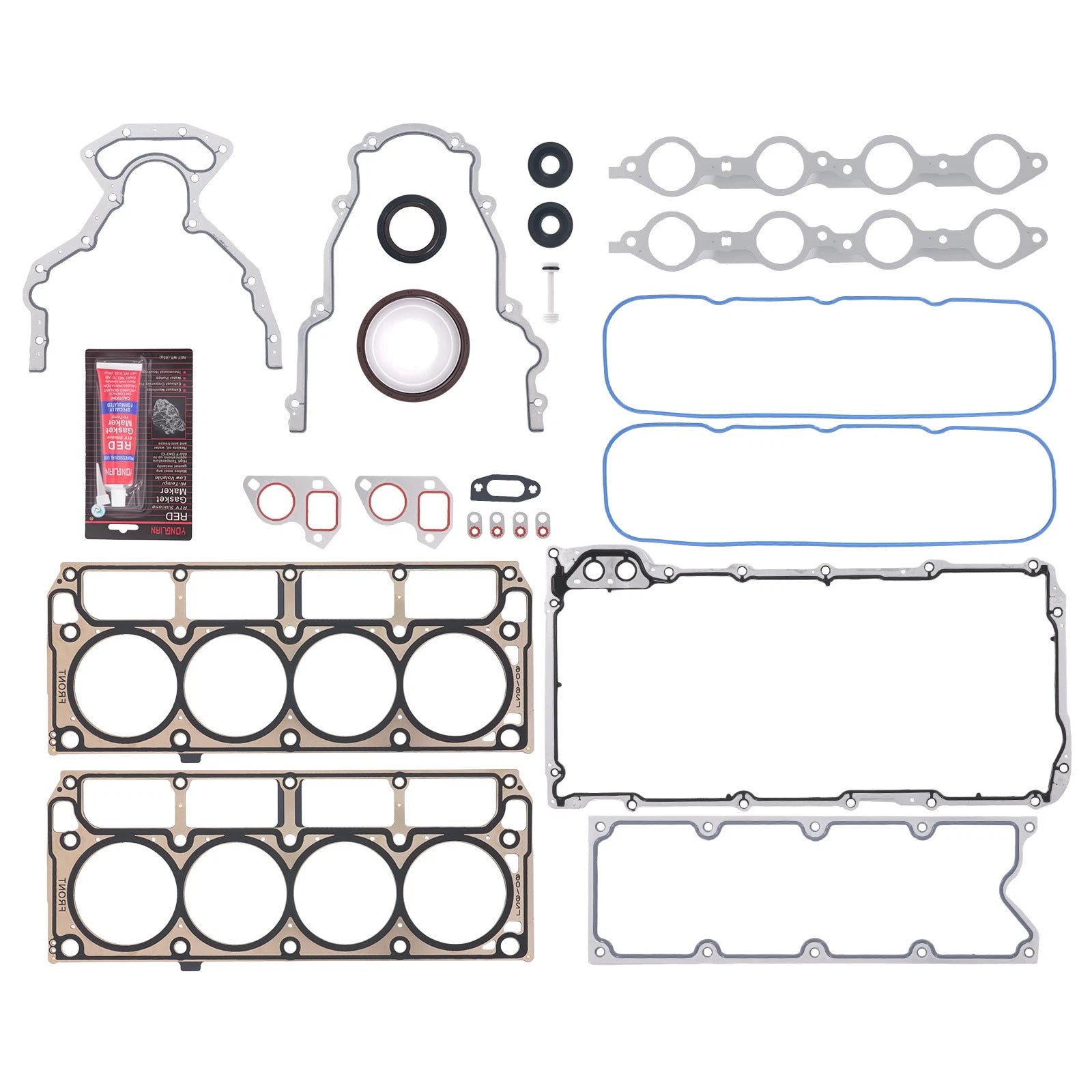 LS Gasket Set Kit & LS9 Head Gaskets for LS1/LS6/LQ4/LQ9 (1997–2009)
