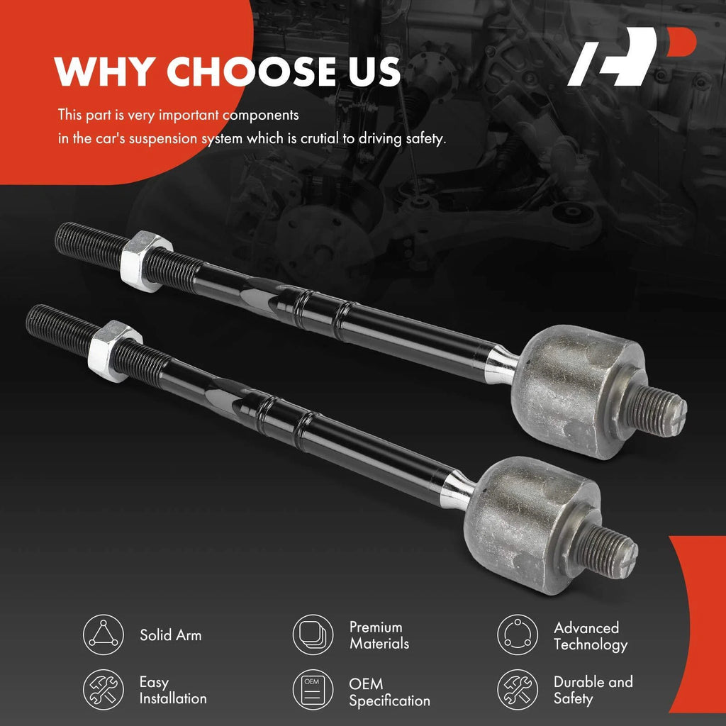 2X Front Inner Tie Rod End for Benz SL450 SL550 SL63 AMG (2013–2020)