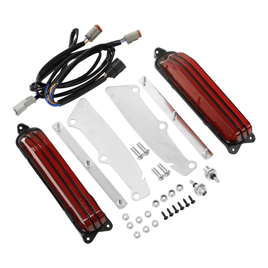 LED Rear Fender Fascia Brake Turn Tail Light for Harley Street Glide (2014–2024)