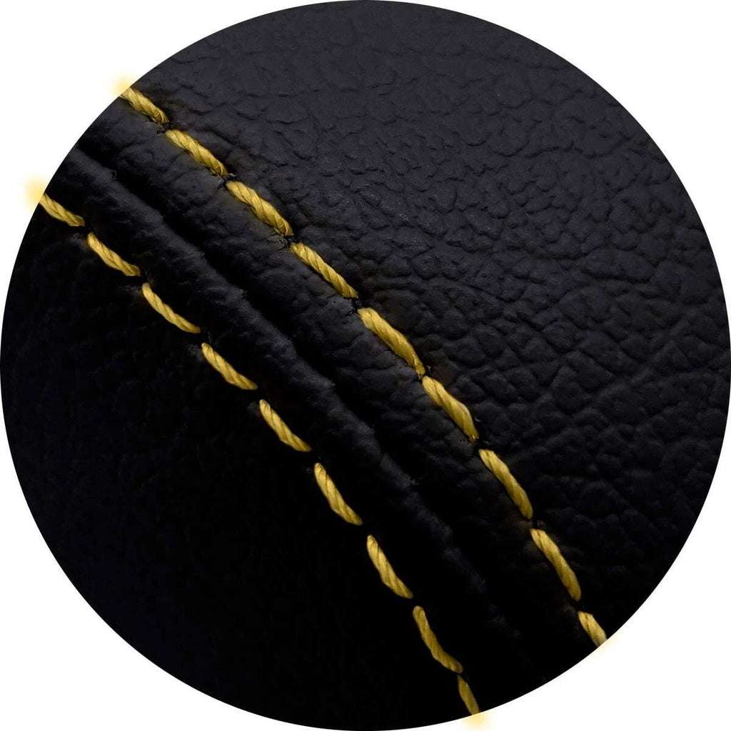 Center Console Armrest Cover for BMW E36 (1992–1999) Yellow Stitch