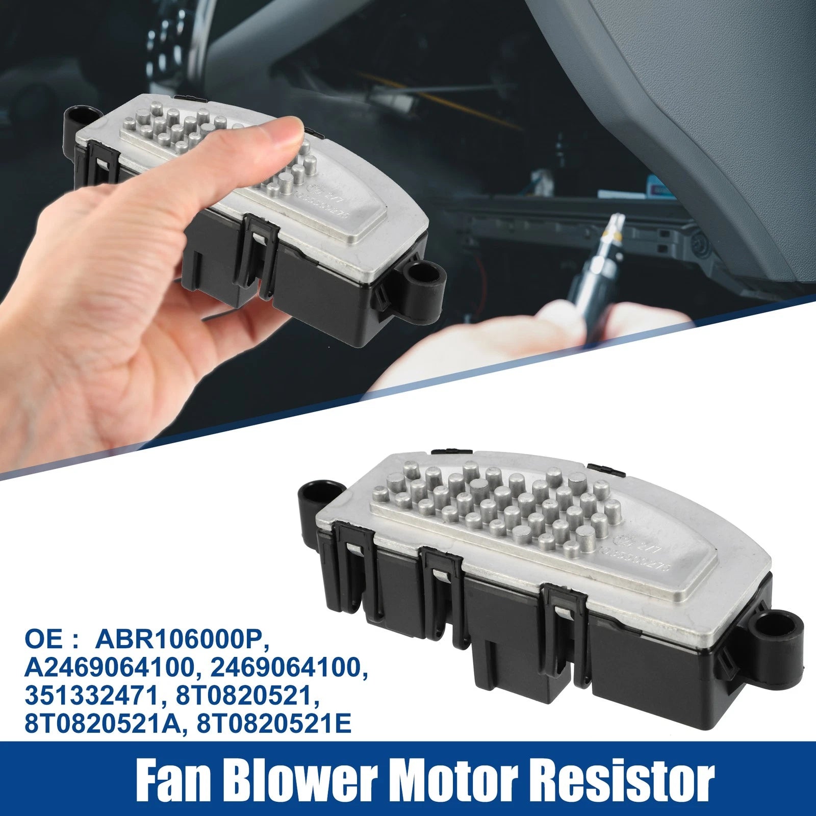 Fan Blower Motor Resistor for Audi A4 Quattro (1996–2001)