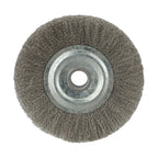 Stainless Steel Wire Wheel Brush for Deburring and Polishing (16mm Hole)