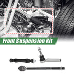 6X Front Suspension Kit Tie Rod End Sway Bar Link for Cadillac Escalade (2015–2019)