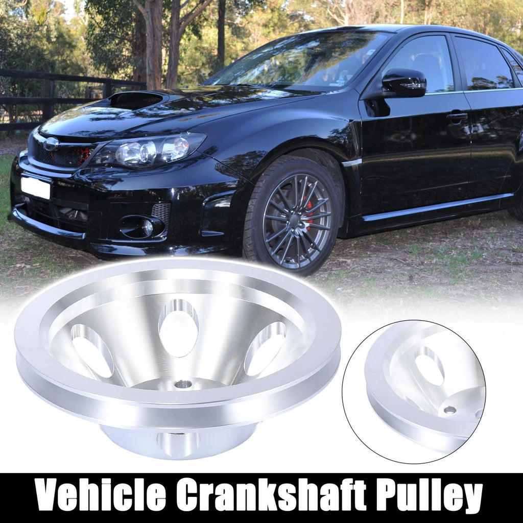 Water Pump Pulley for Chevy SBC 350 Engine (Long, 1 Groove, 4 Hole)