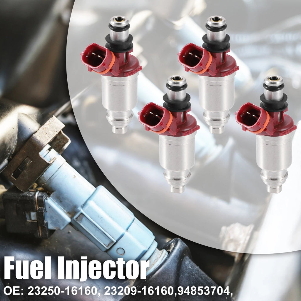Set of 4 Fuel Injectors 23250-16160 23209-16160 for Toyota Celica (1994–1997)