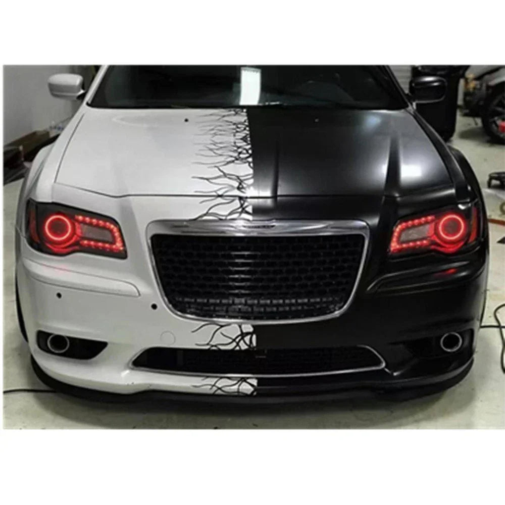Multicolor LED DRL Boards with Halo Rings for Chrysler