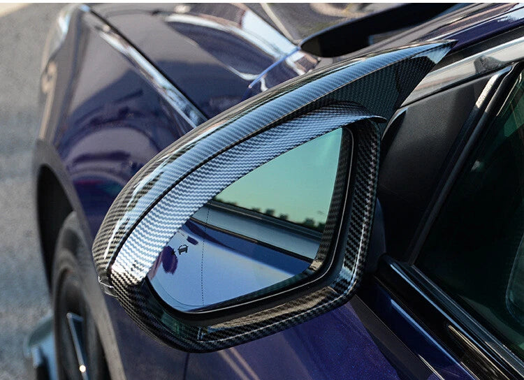 Gloss Black Horn Style Side Mirror Cap Cover for Buick Regal (2018–2020)