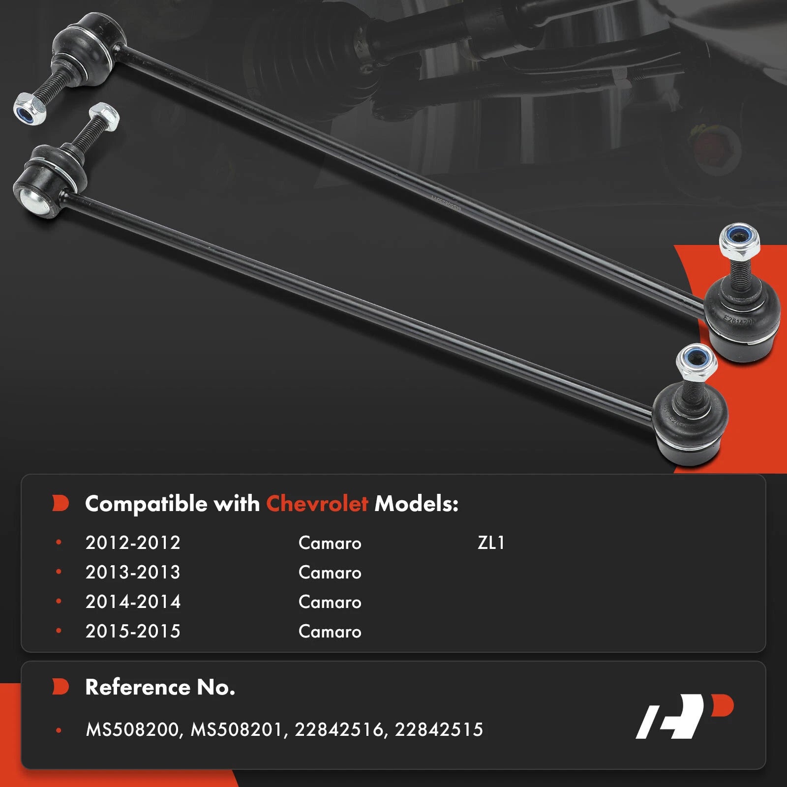 2X Front Sway Bar Link for Chevrolet Camaro (2012-2015)