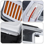 Full LED Headlight for Ford F250 SuperDuty (2020–2022) Chrome Trim Right