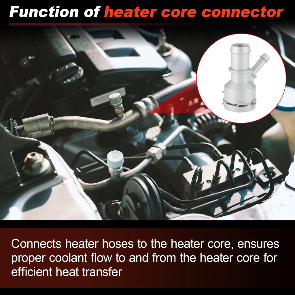 Radiator Coolant Hose Connector for Volkswagen Beetle, Audi A3 (2006–2012) 1K0122291C