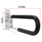 Handicap Grab Bars for Bathroom Safety (23.6 Inch, 300lbs Capacity)