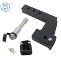 Adjustable Trailer Hitch Adapter 2 Inch Receiver 6 Inch Rise/Drop 10000LB