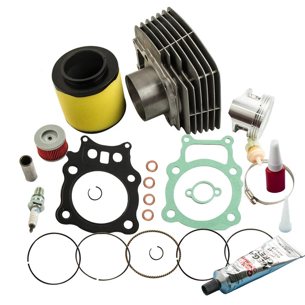 Cylinder Head Piston Rings Gaskets Kit for Honda Rancher 350 (2000–2006)