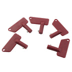 5 x Ignition Keys for Terex Battery Disconnect Isolator