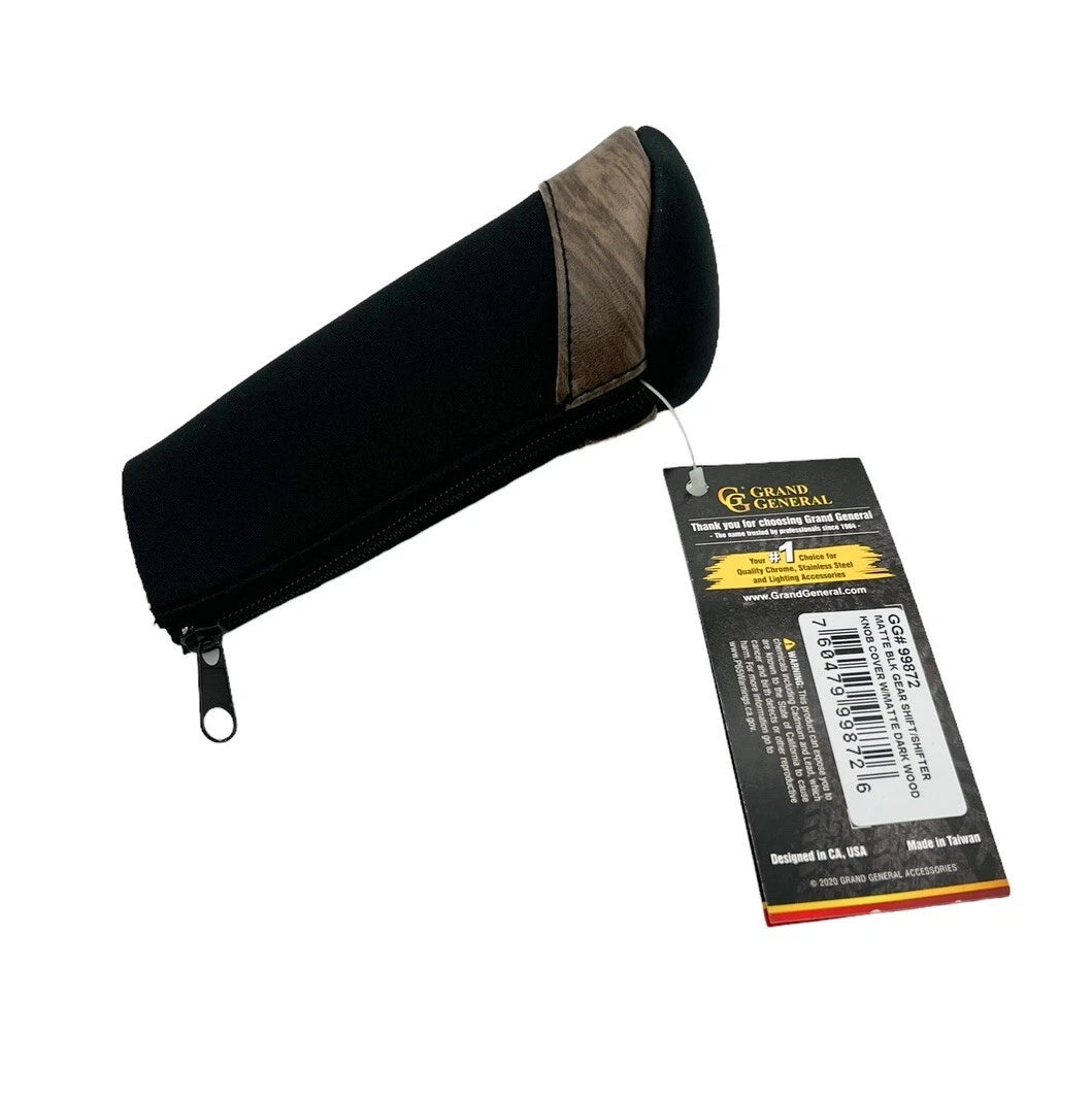 Gear Shift Knob Cover Black Dark Wood Trim for Eaton Fuller (2013–2019)