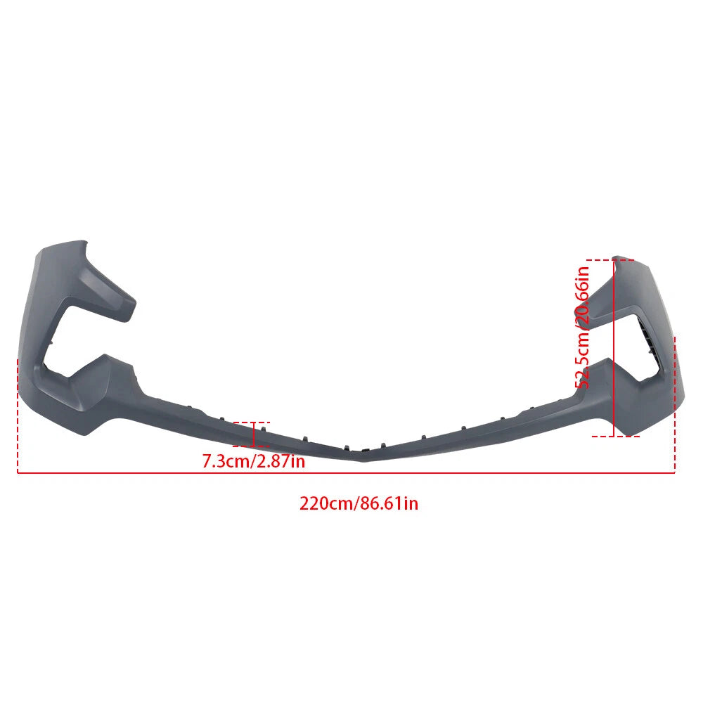 Front Upper Bumper Cover for Chevrolet Silverado 1500 (2022–2024)