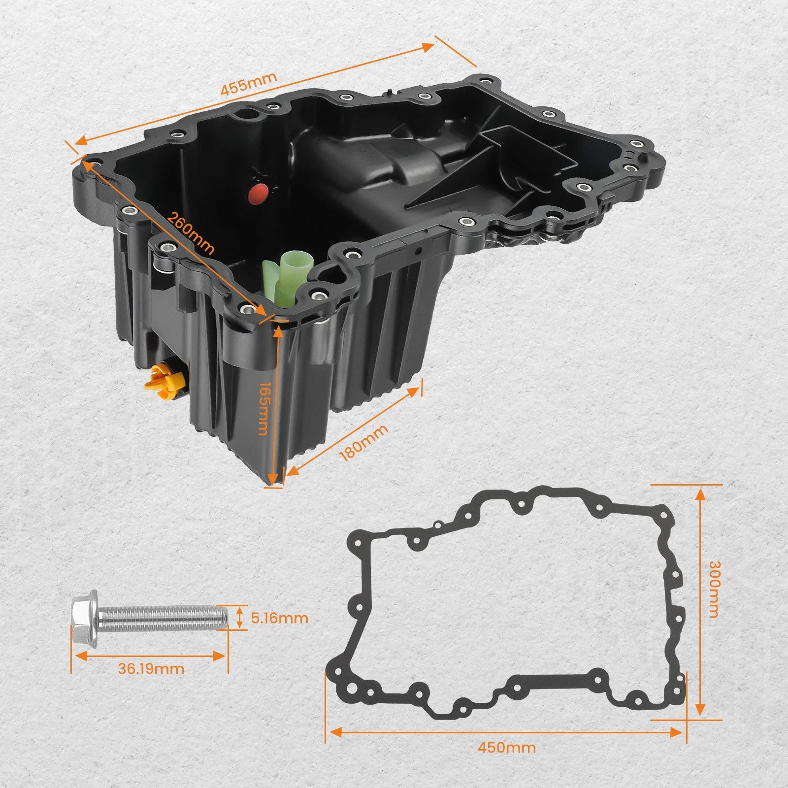 Engine Oil Pan for Ford F150 (2015-2017)