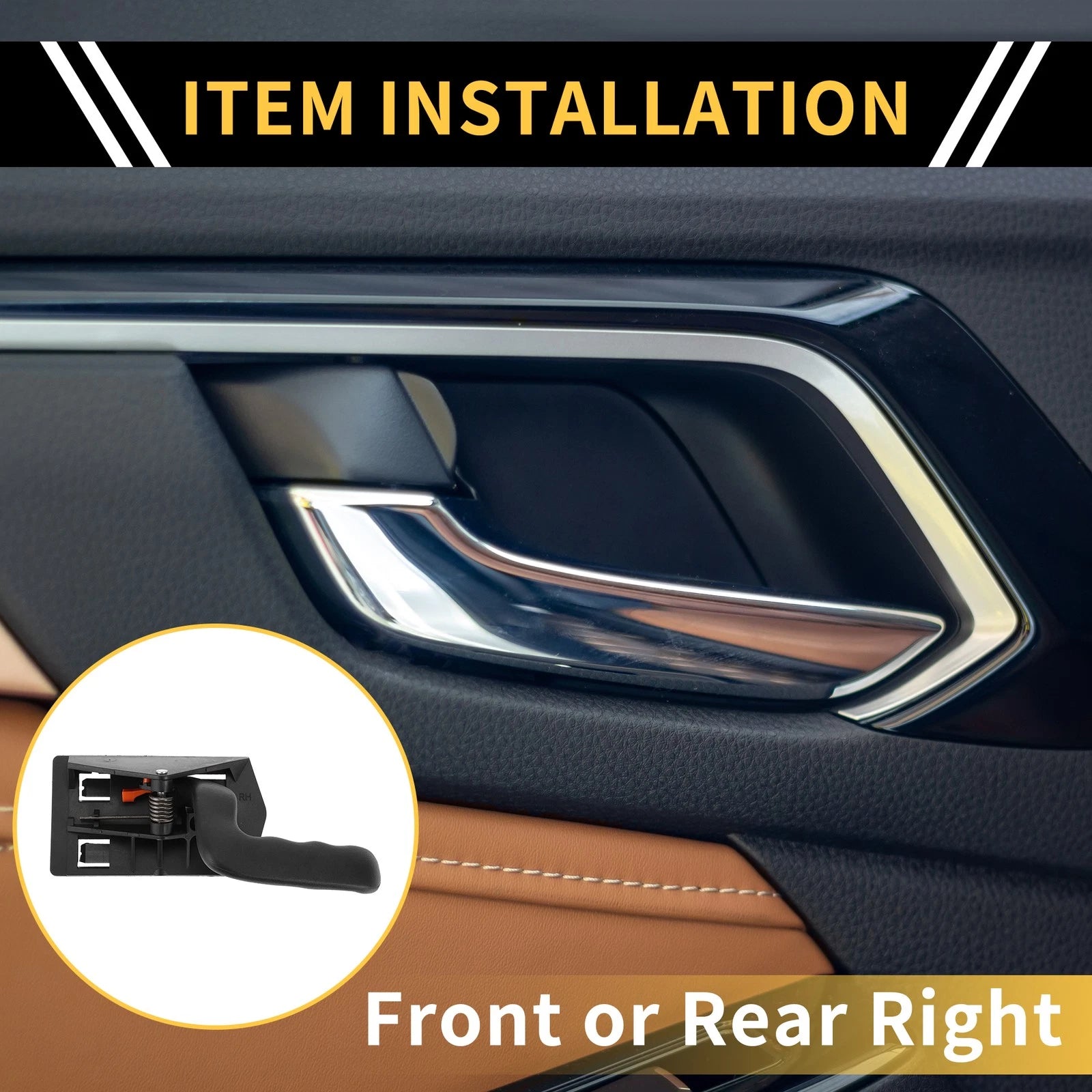 Interior Door Handle for Chevrolet Silverado 2500 (No. 15760298)