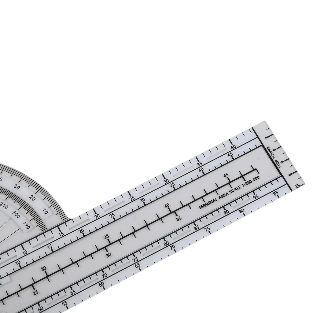 Aviation Navigation Plotter for Flight Planning and Distance Measurement