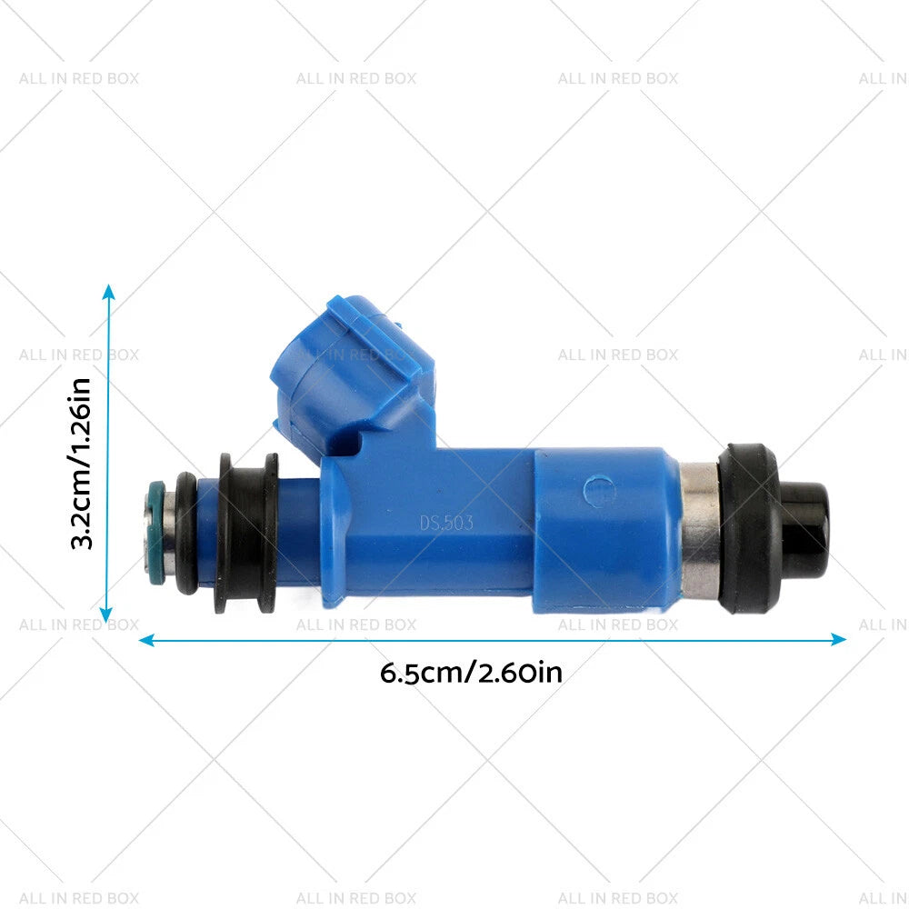 Set of 4 Fuel Injectors for Subaru Impreza Forester Legacy (1993–2007) 16611-AA720