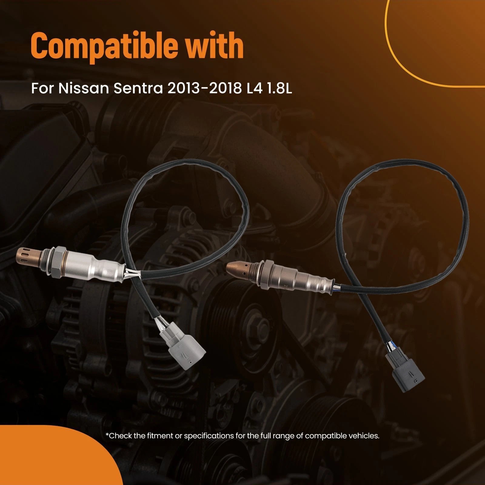 Oxygen Sensor Set for Nissan Sentra (2013–2018) L4 1.8L 226936AE0A