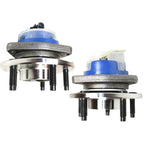 Set of 2 Wheel Hubs for Cadillac CTS (2003–2007) Front LH & RH with Bearing & Sensor