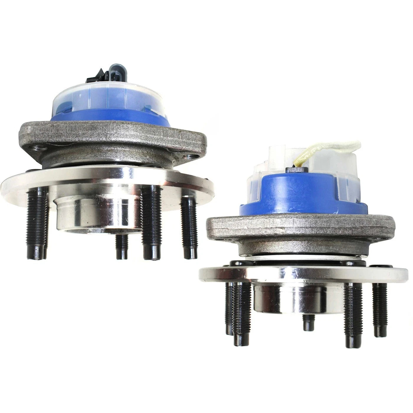 Set of 2 Wheel Hubs for Cadillac CTS (2003–2007) Front LH & RH with Bearing & Sensor