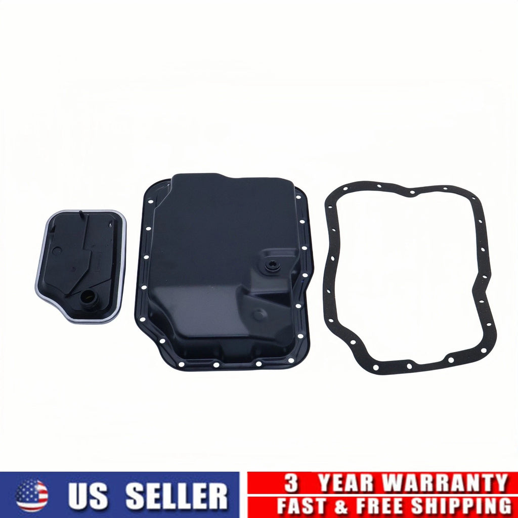 Set of 3 Transmission Oil Pan Gasket Filter for Mazda Protege (1999–2003)