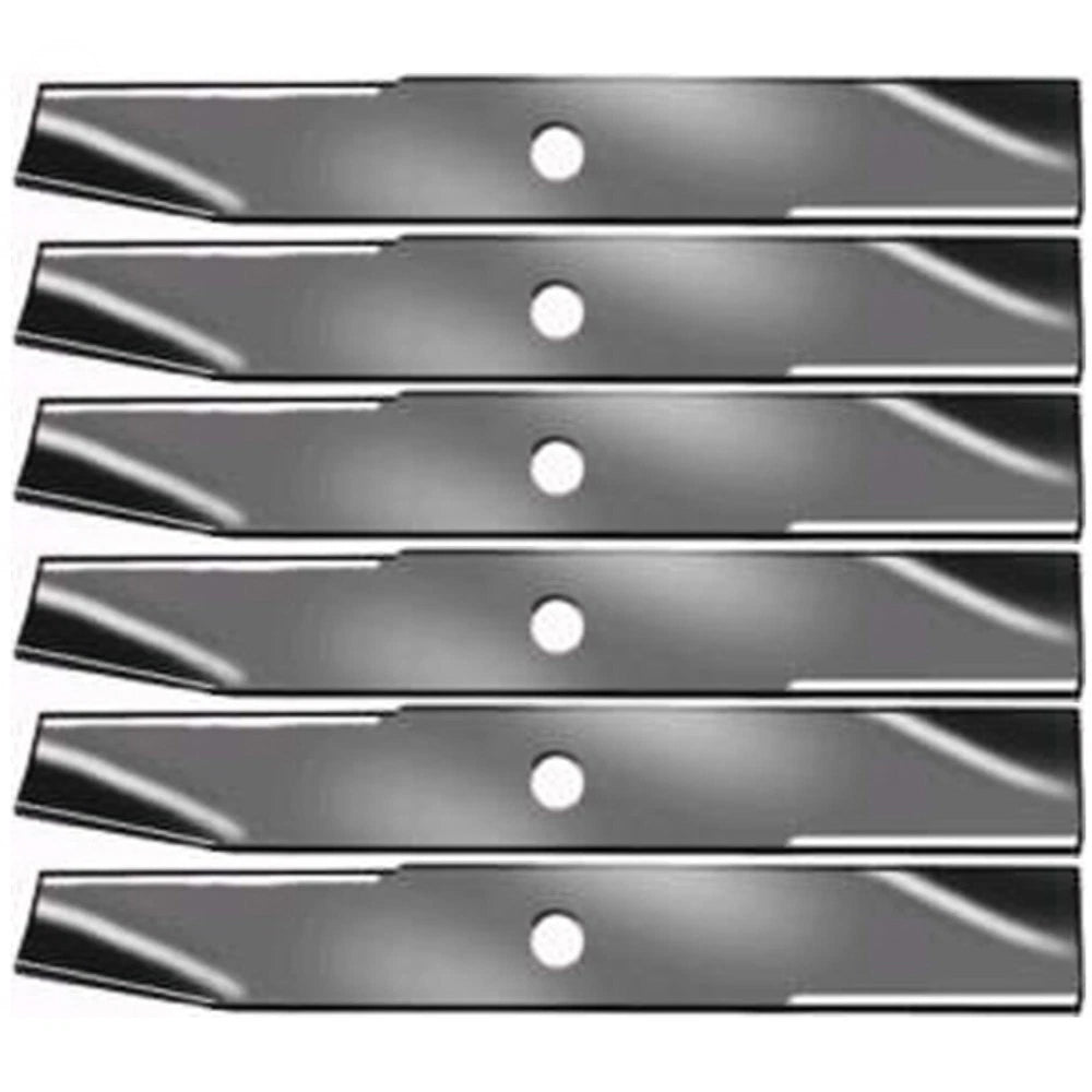 6 Rotary 6766 High Lift Blades for Dixon 50" Cut (Repl 9444, 13948)